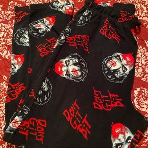 "The Walking Dead" mens fleece pj pants